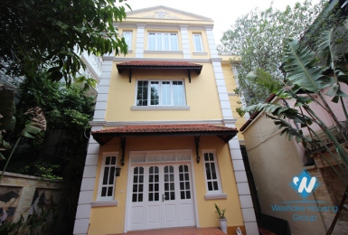 Lovely villa for rent on To Ngoc Van, Tay Ho, Hanoi City